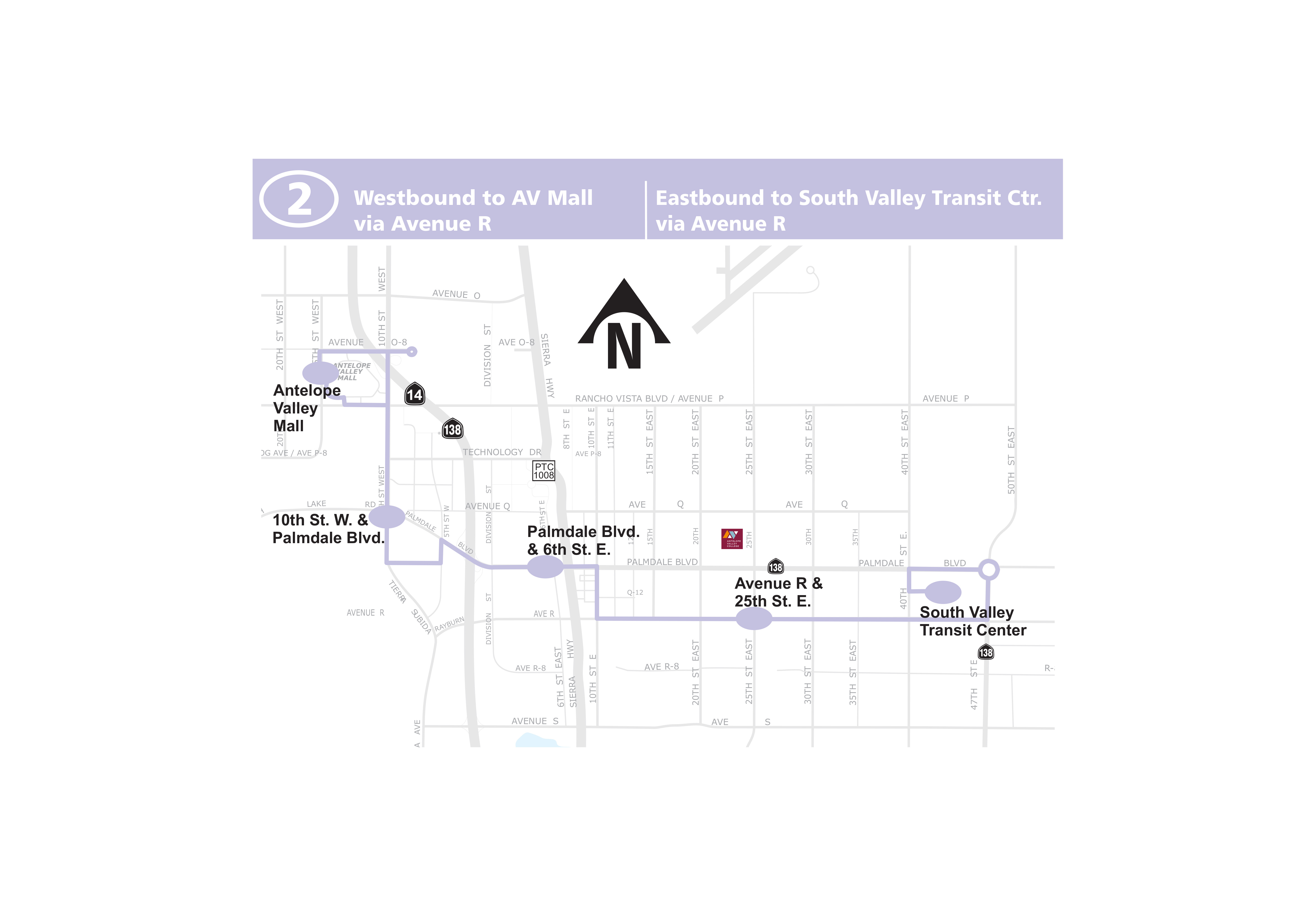 Route 2 Map